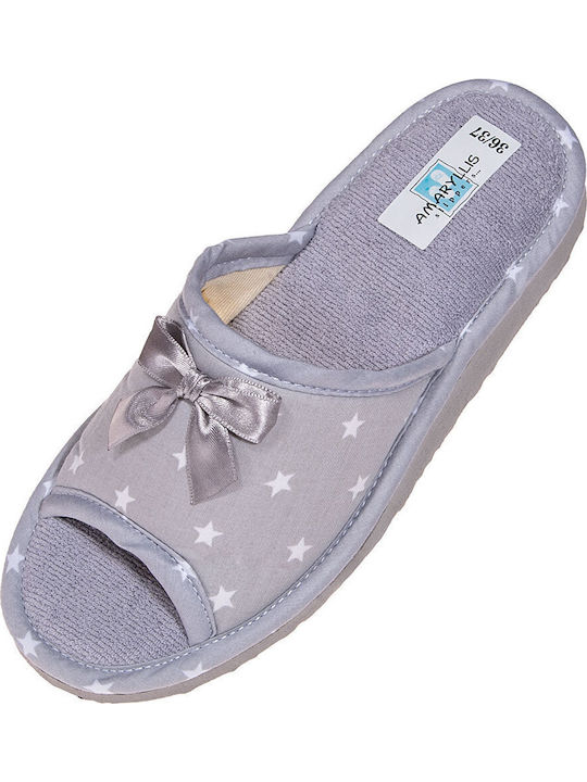 Amaryllis Slippers Πετσετέ Χειμερινές Γυναικείε...