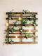 Wall Decoration Garden Wooden 0.65cmx0.14cmx0.9cm G-F6D
