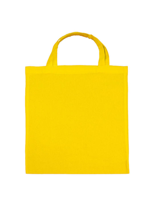 Τσάντα για Ψώνια σε Κίτρινο χρώμα