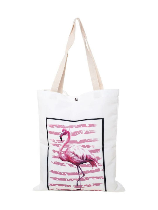 Per Mia Donna Υφασμάτινη Τσάντα για Ψώνια σε Λευκό χρώμα