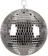 Disco Ball Αποκριάτικο Αξεσουάρ Ασημί