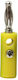 KAL Electronics Βύσμα Banana male (XS-P013/YELLOW)