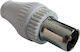 Jager Βύσμα Coaxial female 100τμχ (Α124)