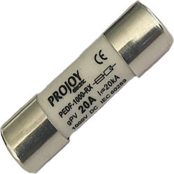 Sicherung Zylindrisch 10x38mm für Photovoltaik (PEDF-1000-RX-20A) 1Stück