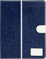 Ipad Flip Cover Synthetic Leather Navy Blue (iPad Air 2) IP245