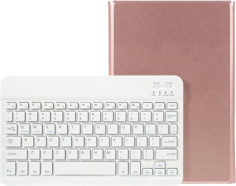Tab Klappdeckel mit Tastatur Englisch US Rosa (Galaxy Tab S5e 2019)
