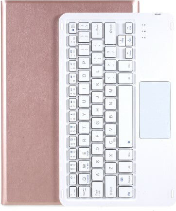 Flip Cover mit Tastatur Englisch US Rose Gold für Lenovo Tab P11