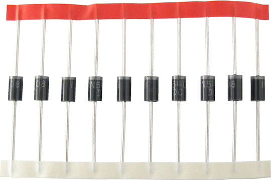 Diotec Diode Gleichrichter mit Spannung 1000V und Stromstärke 3A 10Stück 1N5408