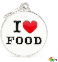 My Family Love Food Ταυτότητα Σκύλου Κυκλική Με...