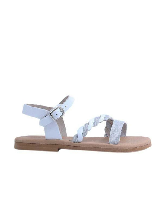 Scarpy Kinder Sandalen Weiß