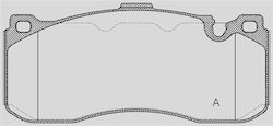 Open Parts Σετ Τακάκια Open Parts Σετ Τακάκια