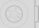 Open Parts Σετ Δισκόπλακες 1τμχ για Opel Meriva