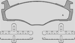 Open Parts Bremsbelag Set Open Parts Bremsbelag Set