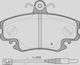 Open Parts Σετ Τακάκια για Renault Twingo