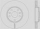 Open Parts Brake Discs 1pcs for Renault Kangoo
