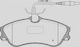 Open Parts Bremsbelag für Citroen Berlingo