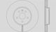 Open Parts Brake Discs 1pcs for Opel Mokka
