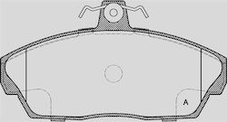 Open Parts Bremsbelag Set Open Parts Bremsbelag Set