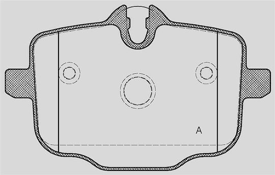 Open Parts Σετ Τακάκια για BMW F10 Mazda 5