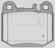 Open Parts Σετ Τακάκια για Mercedes-Benz ML