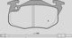 Open Parts Σετ Τακάκια για Peugeot 405 / 306