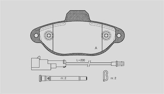 Open Parts Bremsbelag für Ford E-Commerce-Website