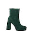 Malesa Women's Suede Boots Green