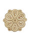 Rug Round Summer from Jute Beige