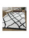 Saray Home Moroccan Covor Rectangular Shaggy Ecru