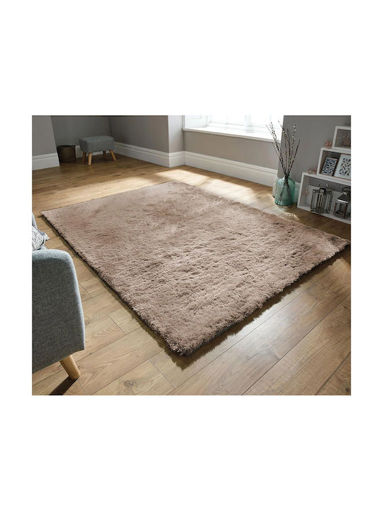 Saray Home Dubai Χαλί Τζακιού Ορθογώνιο Καφέ 200x300cm