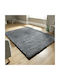 Saray Home Χαλί Ορθογώνιο Shaggy Γκρι 200x270cm