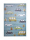 Klonaras Junior 247/grey Παιδικό Χαλί Μπλε 160x230cm