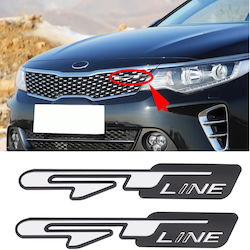 Kl Autoemblem Aufkleber für Autohauben 1Stück