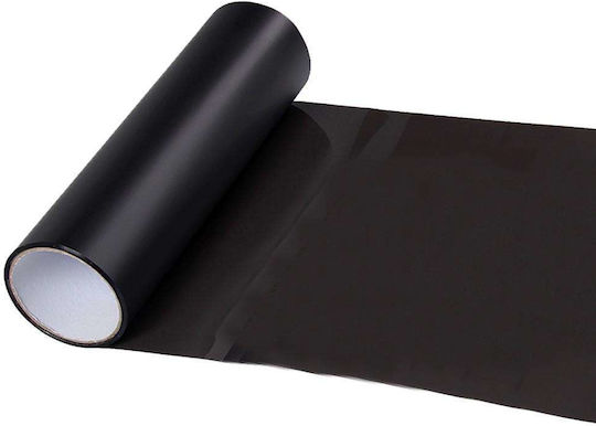 Car Membrane Stickers 30 x 30cm for Car Lights in Black Color 1pcs