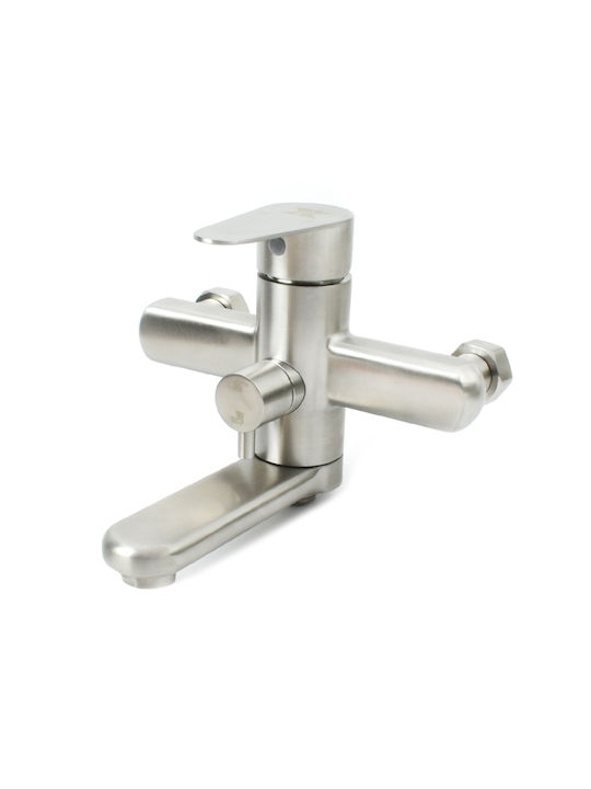 Amestecare Baterie Dus Inox Argintiu