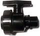 Technoplastic Supapă de racordare a conductei cu comutator 25.4mm