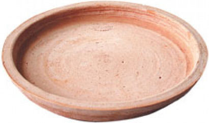 Ceramart Ceramart Πιάτο Γλάστρας Κεραμικό Καφέ 30x30εκ. 5019-30
