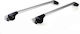 Modula Car Roof Bars Aluminum for Peugeot 3008 Mazda 2 2021+ Set without Legs Silver