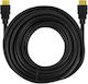 Cablu HDMI 2.0 Premium High Speed 4K 60Hz HDR HDMI de Sex Masculin - HDMI de Sex Masculin 5m Negru