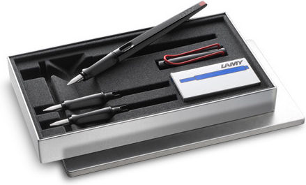 Lamy Joy Module Stilou Caligrafie 1.1mm Negru din Plastic cu Cerneală Neagră