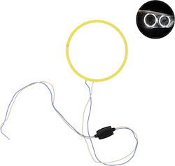 Car Headlight Angel Eyes Rings 12V White Color 1pcs