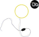 Car Headlight Angel Eyes Rings 12V White Color 1pcs