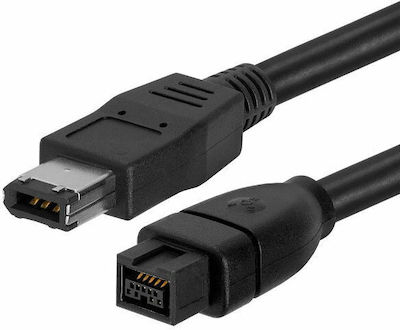 FireWire Cable 9-pin male - 6-pin male 2m