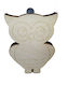 Woodseason Spardose Holz Beige 20x3x15cm