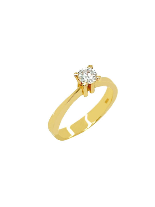 Single Stone from Gold 14K