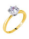 Single Stone from Gold 14K