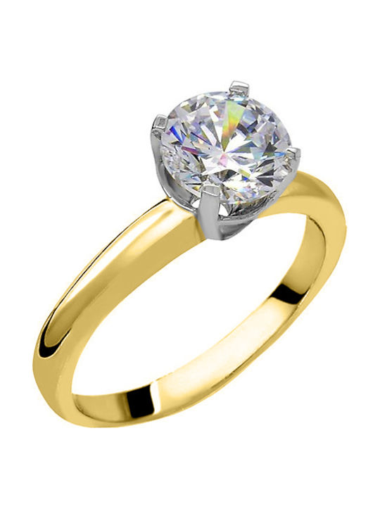 Single Stone from Gold 14K