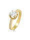 Single Stone from Gold 14K