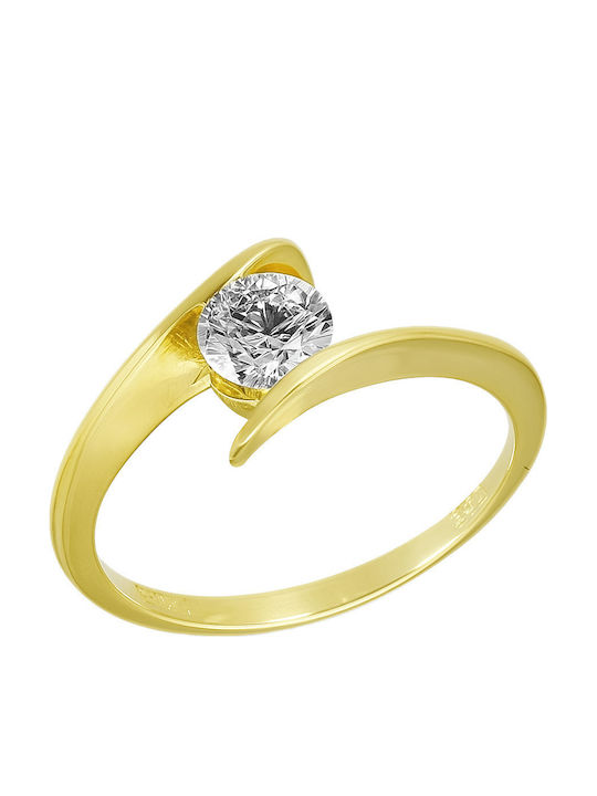 FenixJewelry Single Stone from Gold 14K with Diamond
