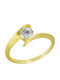 FenixJewelry Single Stone from Gold 14K with Diamond